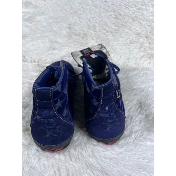 Disney Vans Sk8-Hi Shoes Mens Size 10.5 Blue Moon Star Mickey Mouse Magic Skate - Picture 11 of 12